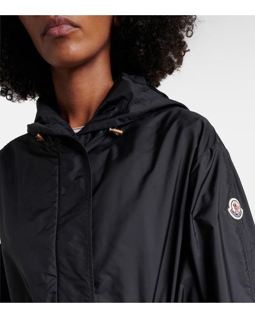 Moncler Black Hiengos Technical Parka