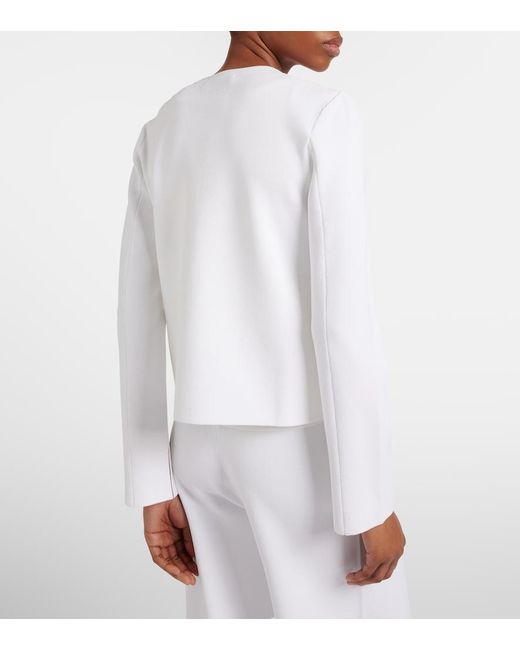 Max Mara White Master Cardigan