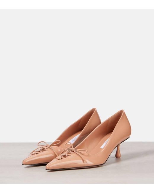 Salones Scarlett 50 De Charol Jimmy Choo de color Brown