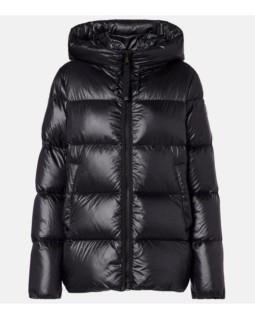 Moncler Black Quilted Down Jacket