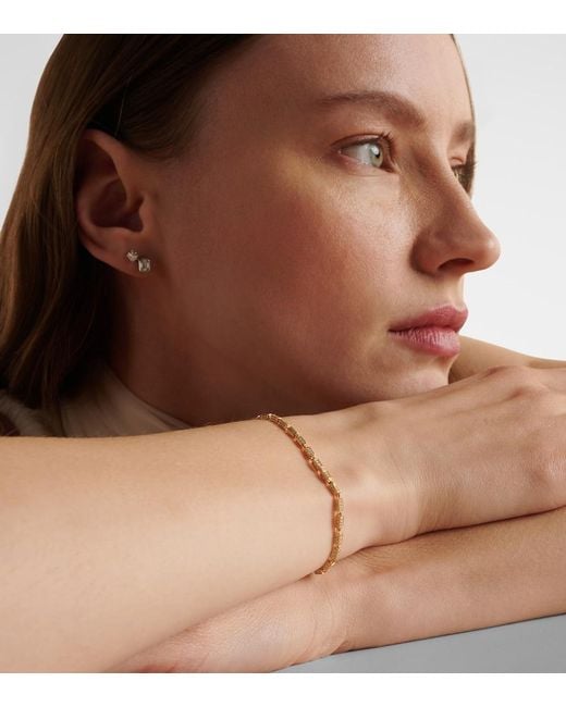 Bracciale Block-Chain Mini di Suzanne Kalan in Metallic