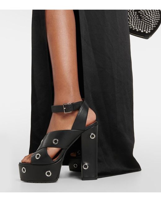 Alaïa Black High Heel Sandals