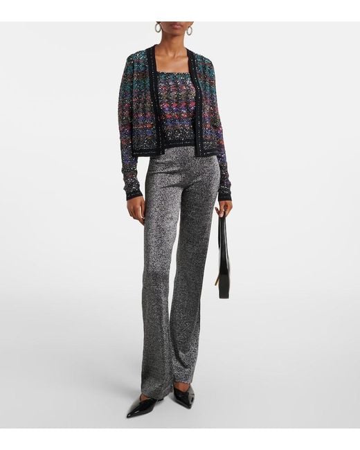 Missoni Black Sequin-Embellished Cardigan