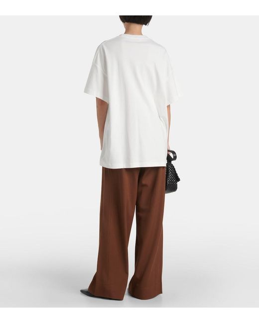 Wardrobe NYC White Oversized Cotton Jersey T-Shirt