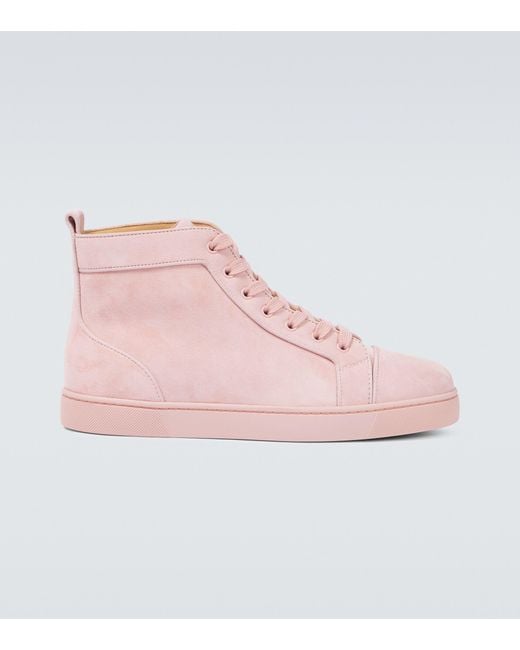 Christian Louboutin Louis Suede High 