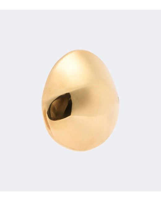 Alaïa Metallic Ohrringe Dome Medium