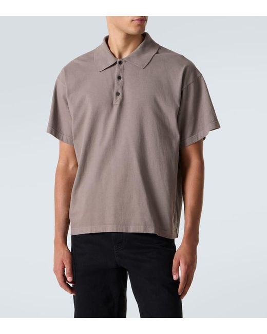 Polo Bry En Coton The Row pour homme en coloris Gray