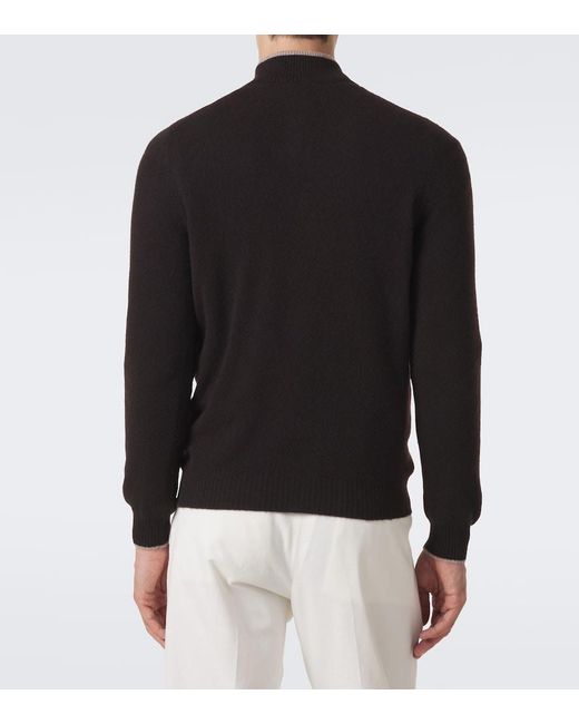 Fedeli Pullover Aus Cashmere in Black für Herren