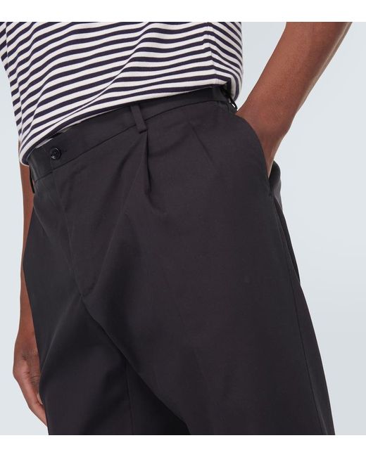 Dolce & Gabbana Hose Aus Einem Baumwollgemisch in Blue für Herren
