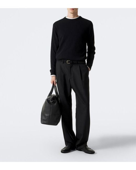 Lisa Yang Black Mason Cashmere Sweater for men
