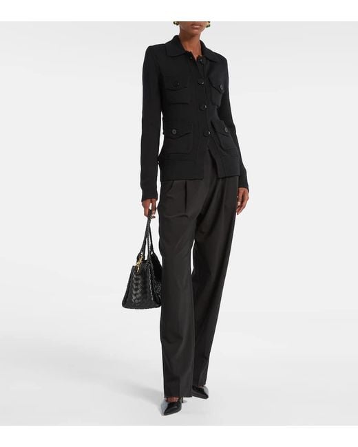 Chaqueta Power Attitude De Lana Virgen Dorothee Schumacher de color Black