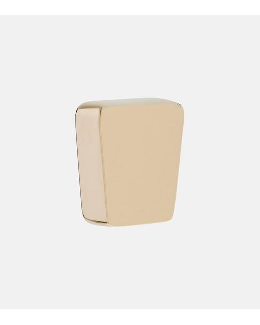 Tom Ford White Mira Clip-On Earrings