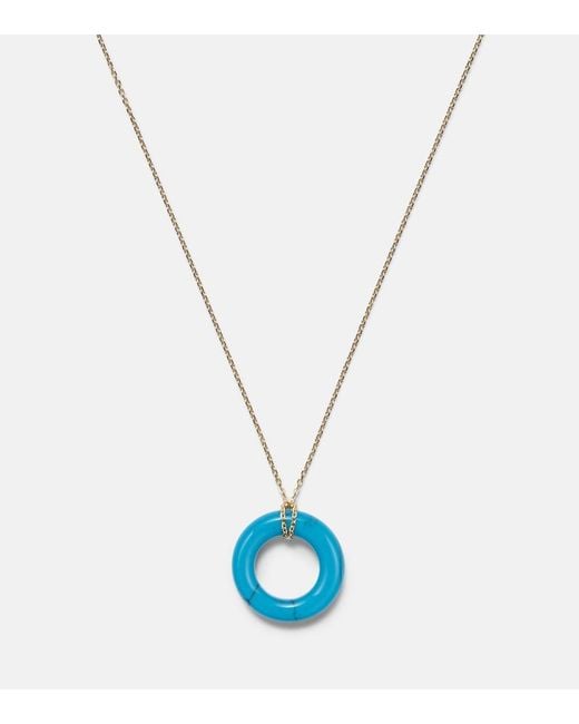 Mateo White 14Kt Pendant Necklace With