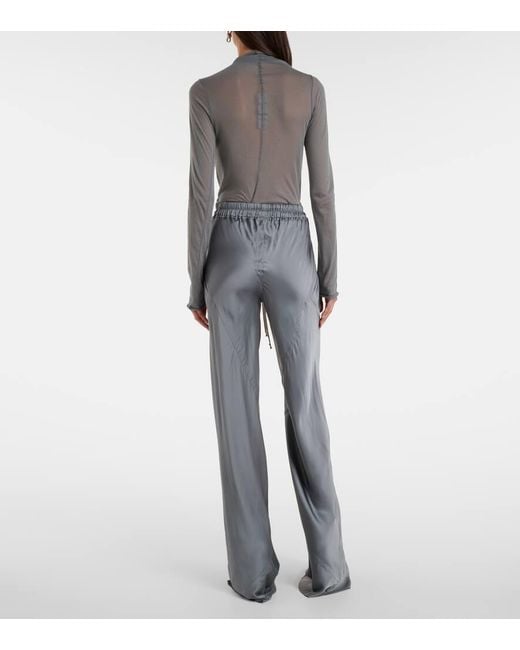 Pantaloni Oversize di Rick Owens in Gray