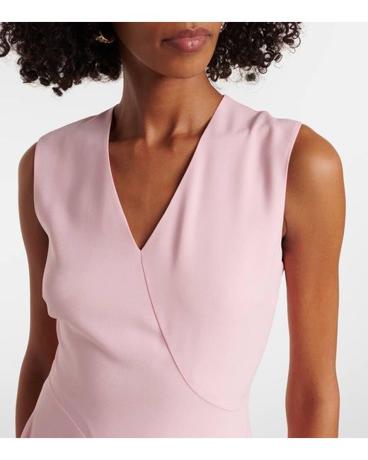 Abito Midi Asimmetrico Miral di Roksanda in Pink