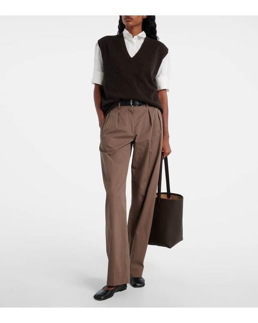 Borsa Park N/S Medium di The Row in Black