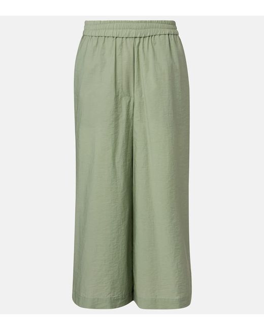 Culottes Paula's Ibiza En Mezcla De Algodon Loewe de color Green