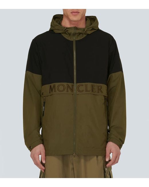 Moncler Green Down Jacket for men