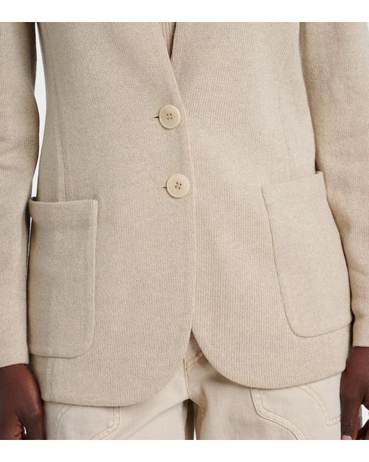 Isabel Marant Natural Olivia Wool-Blend Jacket