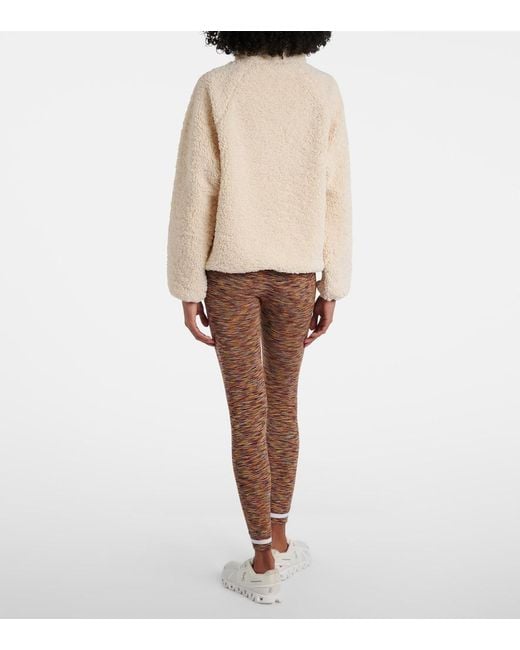 The Upside Natural Harlow Half-Zip Top