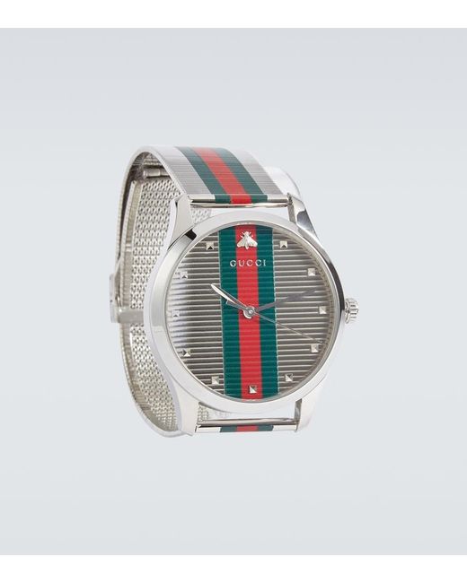 Gucci White G-timeless Xl 42mm Watch for men