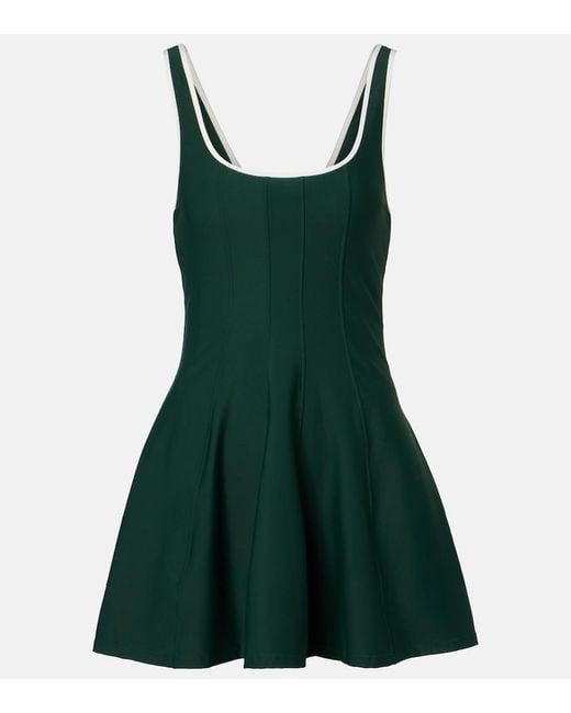 Abito Corto Raquet Maxine di The Upside in Green