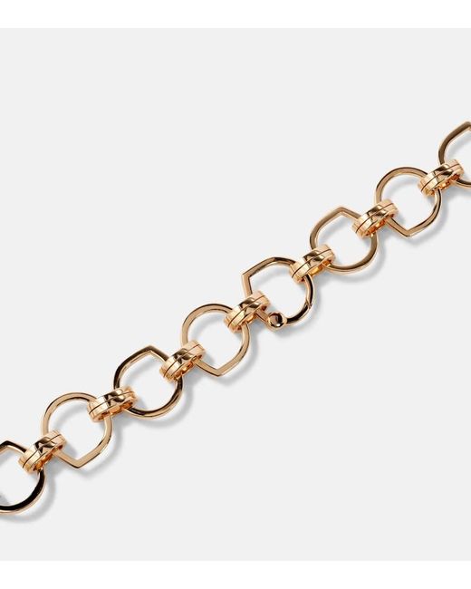 Repossi Metallic Halskette Antifer aus 18kt Rosegold mit Diamanten