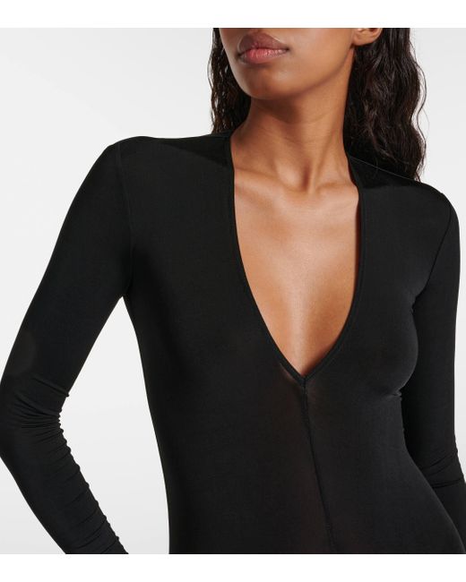 Balenciaga Black Jersey Bodysuit