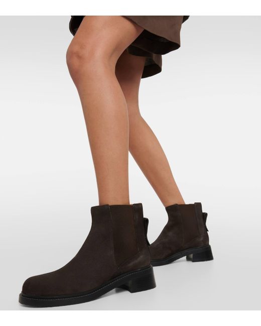 See By Chloé Brown Bonni Suede Ankle Boots