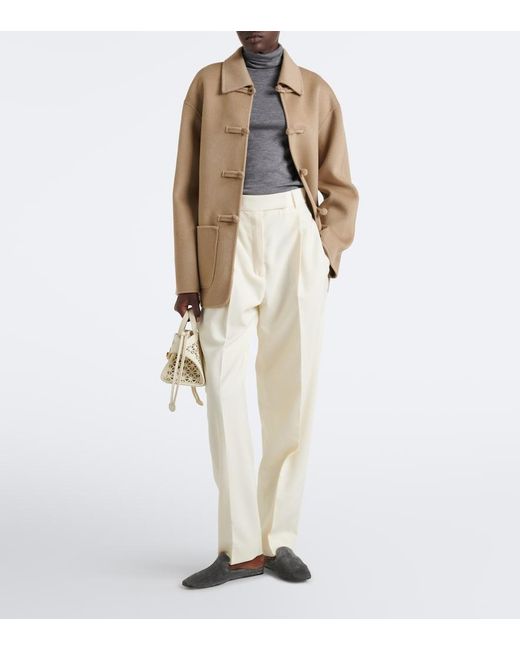 Rohe Natural Wool And Cashmere Jacket