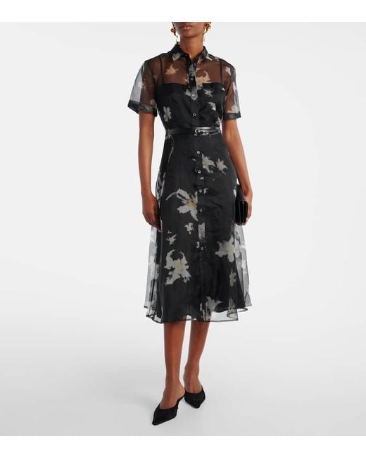 Abito Midi Kiera di Altuzarra in Black