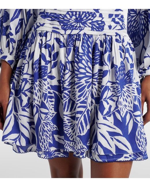 Poupette Blue Minikleid Coleen