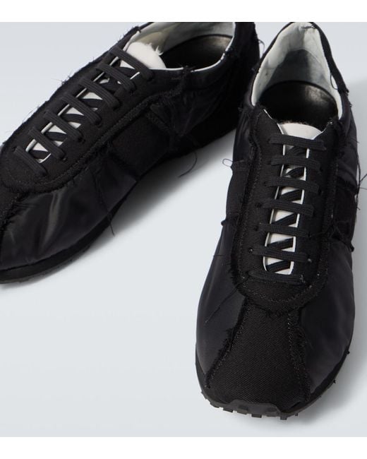 The Row Black Moveo Distressed Sneakers for men