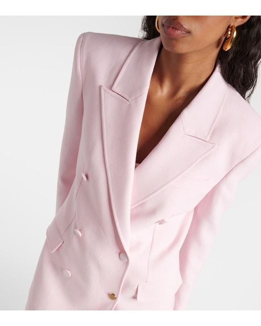 Gabriela Hearst Pink Cashmere Blazer