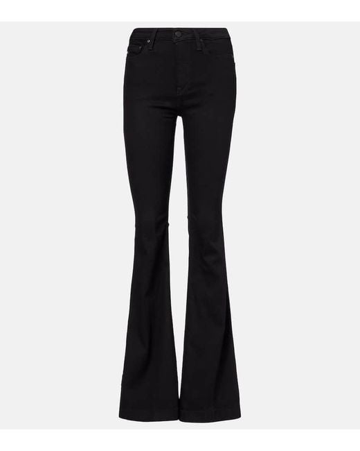 Jeans Flared Tropea De Tiro Alto AG Jeans de color Blue