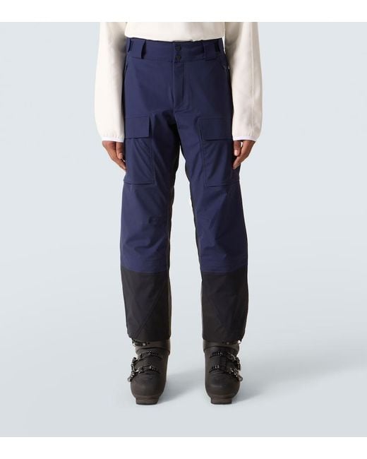Aztech Mountain Blue Hayden 3L Reversible Ski Pants for men