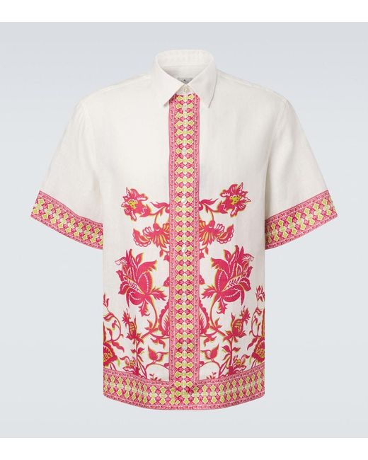 Camicia di Etro in White da Uomo