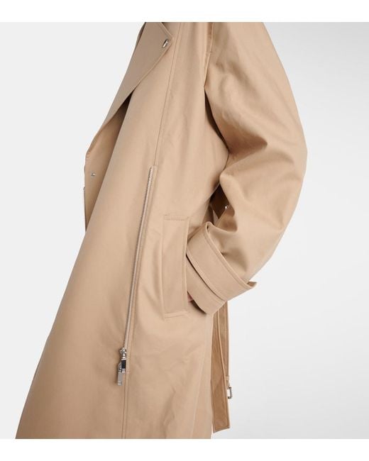 Totême Natural Cotton Trench Coat