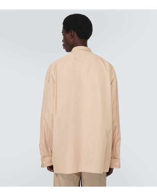 Camisa oxford de algodon Prada de hombre de color Natural