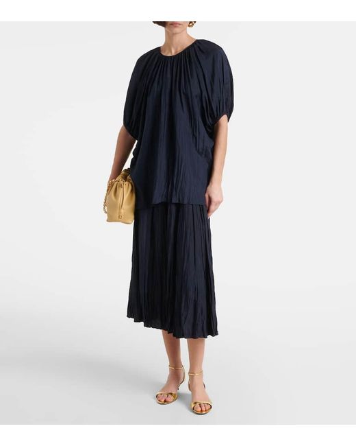 Joseph Blue Bluse Briela Aus Seide
