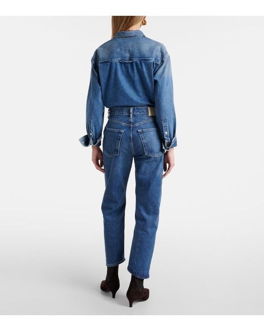 Citizens of Humanity Blue Dahlia Tapered Jeans