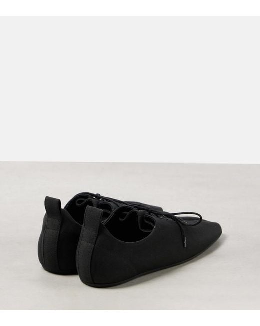 Totême  Black Canvas Sneakers