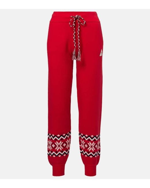 The Upside Red Bestickte Jogginghose Keystone Jojo