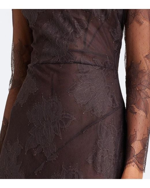 Alex Perry Black Lace Gown
