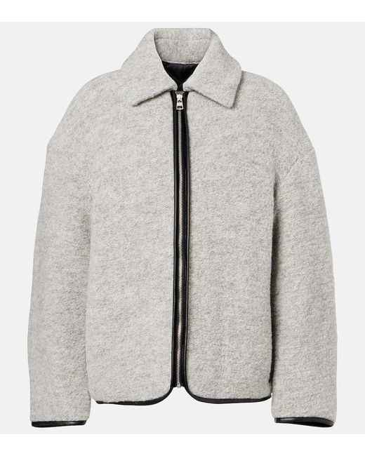 J.W. Anderson Gray Jacke Aus Einem Wollgemisch