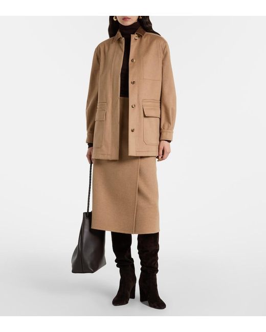 Giacca Leva di Max Mara in Brown