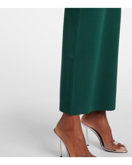 Christopher Esber Green Salacia Cutout Maxi Dress