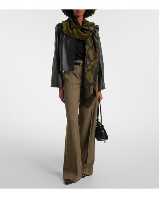 Max Mara Black Leather Lofaers