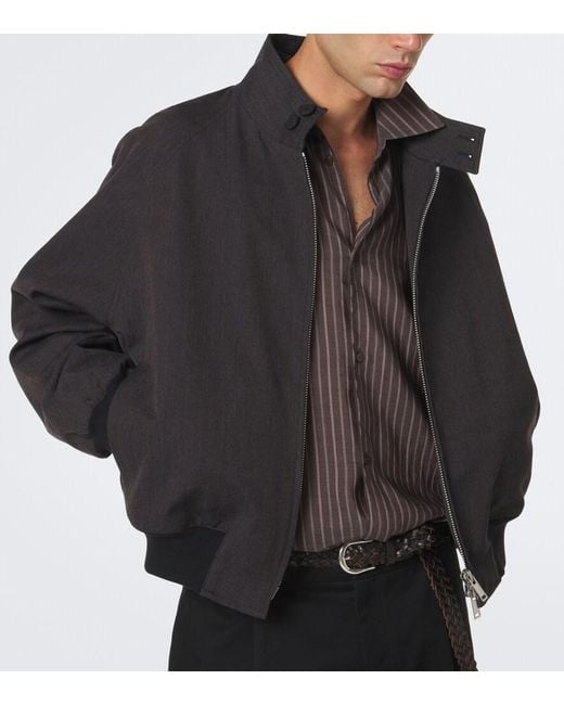 Studio Nicholson Brown View Striped Shirt for men