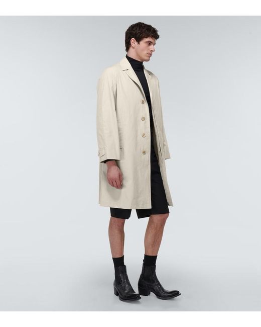 Prada Mantel Aus Canvas in Natural für Herren